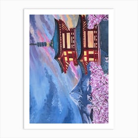 Cherry Blossoms Art Print