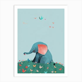 Elephant Ii Canvas Print Art Print