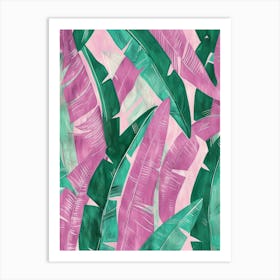 Tropical Leaves 23 Art Print