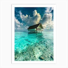 Maldives Island 4 Art Print