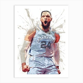 Dillon Brooks Memphis Grizzlies 1 Art Print