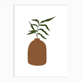 Plant In A Pot 1 Art Print