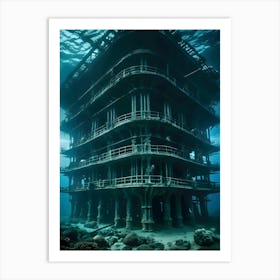 Underwater City-Reimagined Art Print