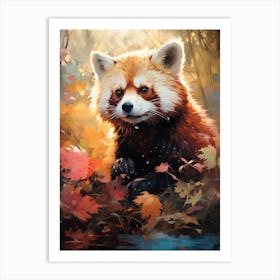 Red Panda 1 Art Print