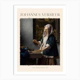 Johannes Vermeer 1 Art Print