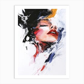 Abstract Of A Woman 6 Art Print