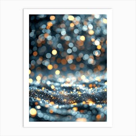 Bokeh Background Art Print