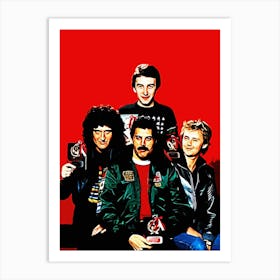 Queen - Kings Of Rock Art Print