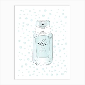 Chic Perfume Art Print