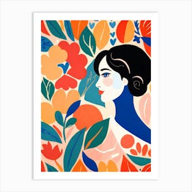 Portrait Of A Woman 31 Art Print