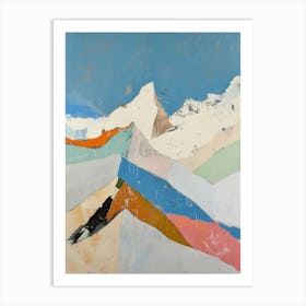 Mountain Range Art Print