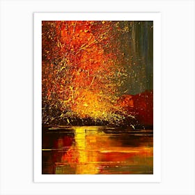 Autumn Fire Art Print