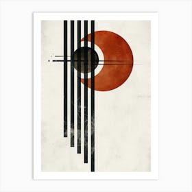 Regensburg Tones - Minimalist Bauhaus Art Print