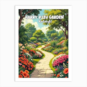 Harry P.lus Garden Orlando 1 Art Print