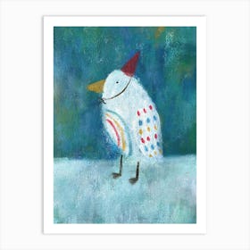 Party animal- Bird Art Print