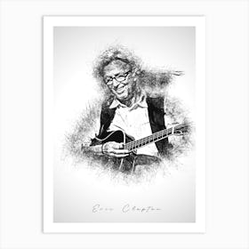 Eric Clapton Art Print