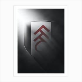 Fulham Football Poster Art Print