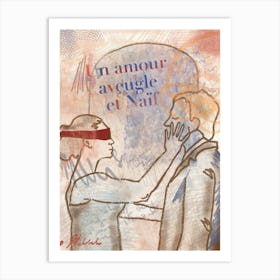 Un Amour Et Naif Art Print