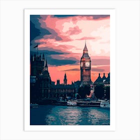 LonDon 2 Art Print