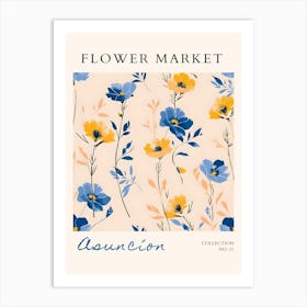 Flower Market 49 Art Print