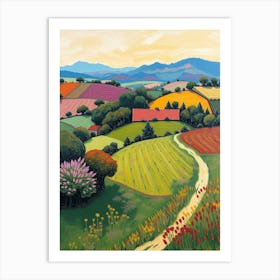 Scottish Countryside Art Print