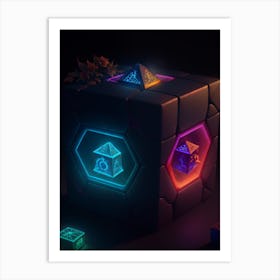 The Cube Art Print