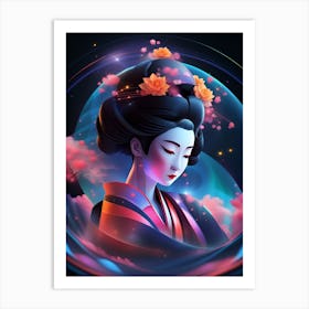 Geisha 65 Art Print