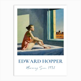 Morning Sun By Edward Hopper Art Print