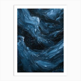 Waves In The Sky 2 Art Print