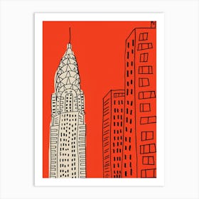 Chrysler Building Art Print