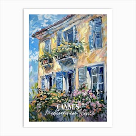 Mediterranean Views Cannes 2 Art Print