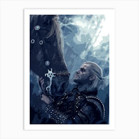 The Witcher 5 Art Print