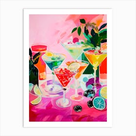 Cocktail Party Art Print