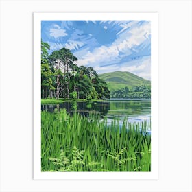 Loch Ryan 2 Art Print