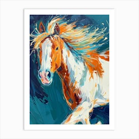 Horse Running 9 Art Print