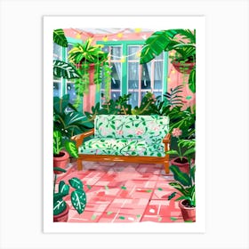 Tropical House 3 Art Print