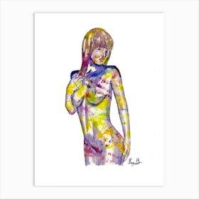 Nude Painting Art Print