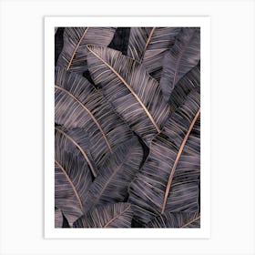 Banana Leaves 22 Art Print