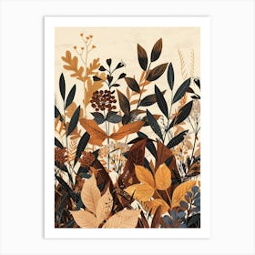 Autumn Leaves Art Print