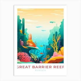 Australia Great Barrier Reef Art Print