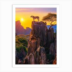 Lion King Art Print