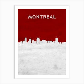 Montreal Canada Art Print