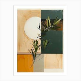 sunrise in the garden Art Print