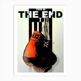 This Is The End Rocky boxing movie Art Print
