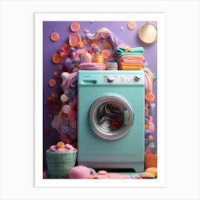 Laundry Room Art Print