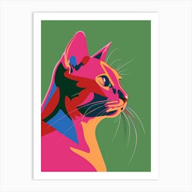 Cat Portrait 2 Art Print