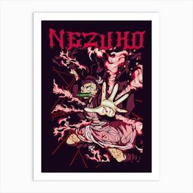 Demon Slayer Anime Poster 13 Art Print