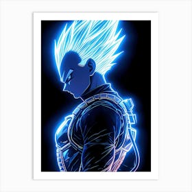 Dragon Ball Z Wallpaper 12 Art Print