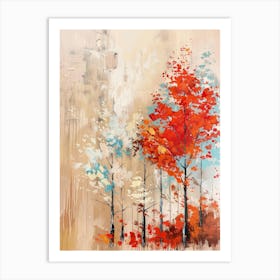 Autumn Trees 37 Art Print