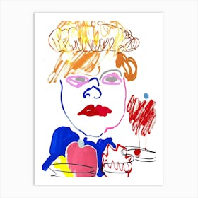 Child'S Drawing Art Print